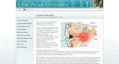 Desktop Screenshot of earnoiseeliminator.ch