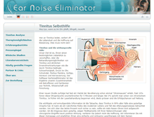 Tablet Screenshot of earnoiseeliminator.ch